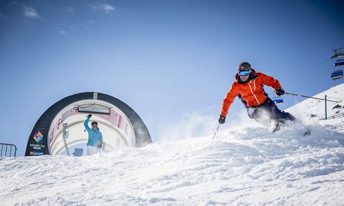 Skifahren im Ötztal